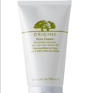 origins pure no-rinse face wash